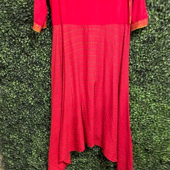 Wforwoman Pink Kurta - Picture 5 of 6